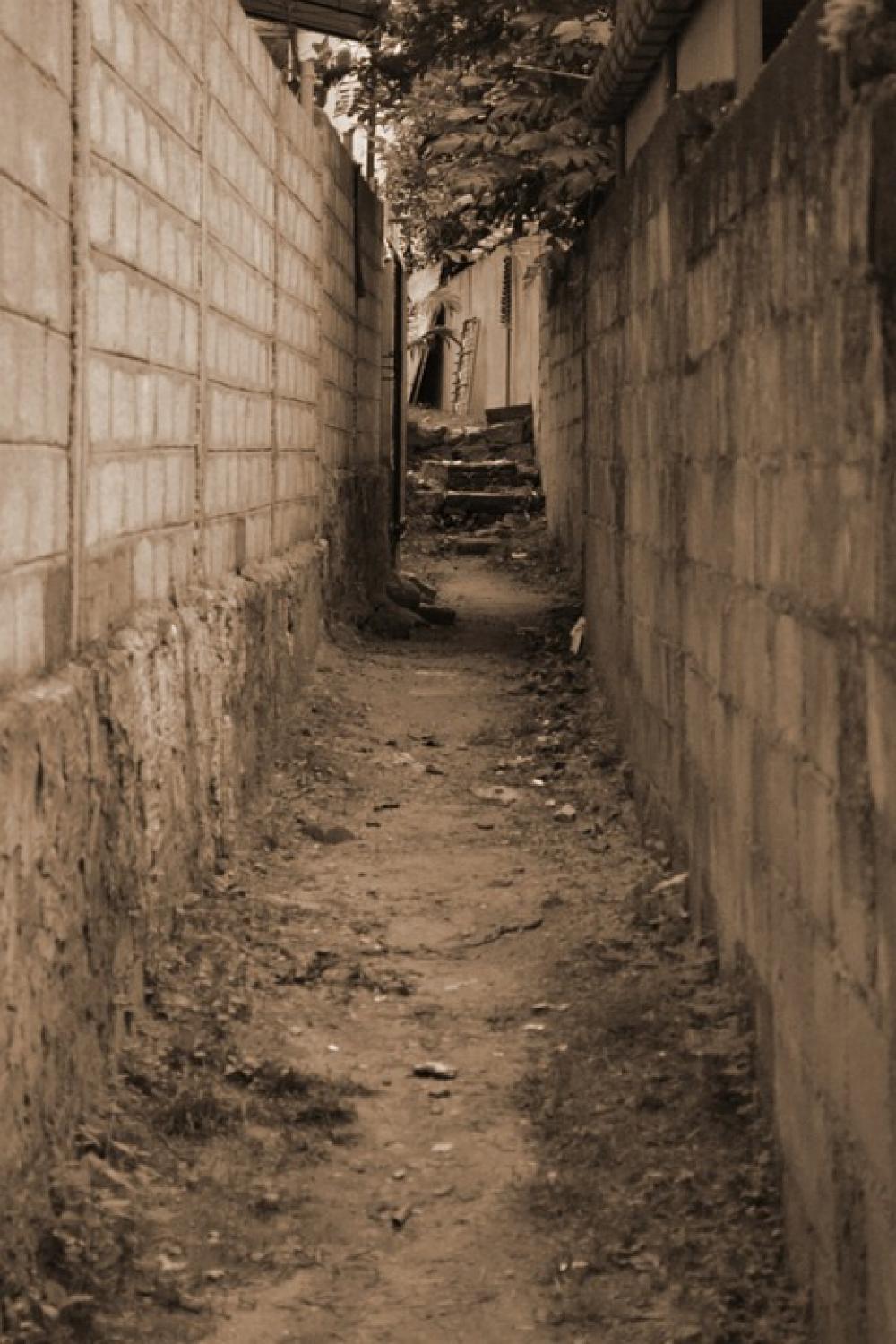 Path Way Alley Alleyway Gap Wall Sepia Narrow Path Way Alley Alleyway Gap Wall Sepia Narrow