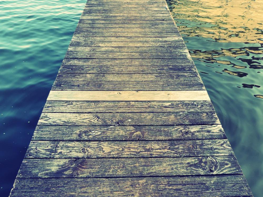 Path Lake Water Retro Vintage Old Wooden Wood Path Lake Water Retro Vintage Old Wooden Wood