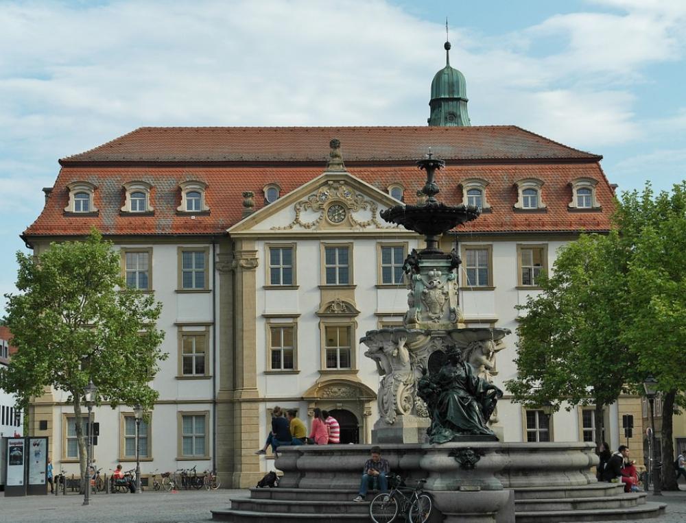 Paulibrunnen Fountain Water Fountain Gain Bavaria Paulibrunnen Fountain Water Fountain Gain Bavaria