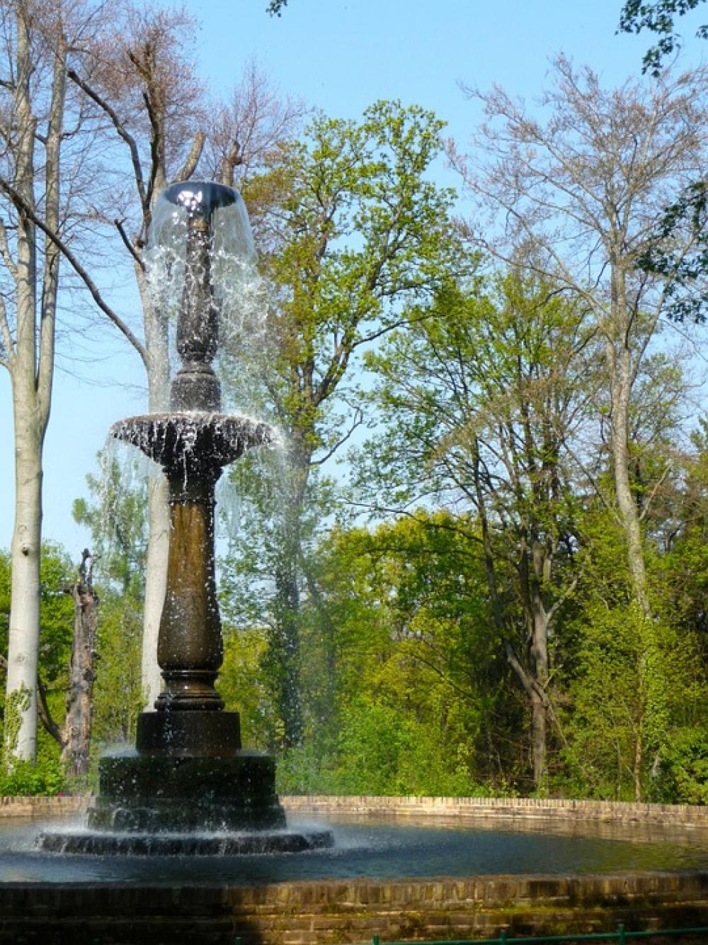 Peacock Island Brunne Fountain Berlin Havel Peacock Island Brunne Fountain Berlin Havel