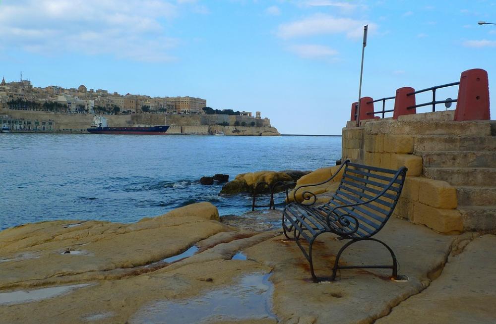 Picturesque La Valletta Water City Sea Bank Malta Picturesque La Valletta Water City Sea Bank Malta