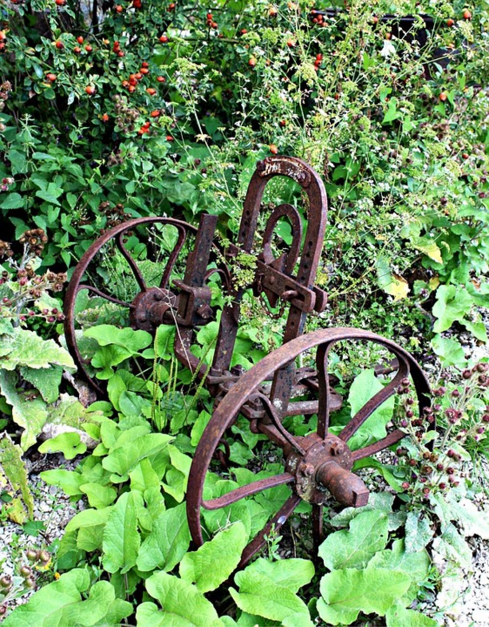 Plough Field Device Antique Old Farm Rusted Plough Field Device Antique Old Farm Rusted