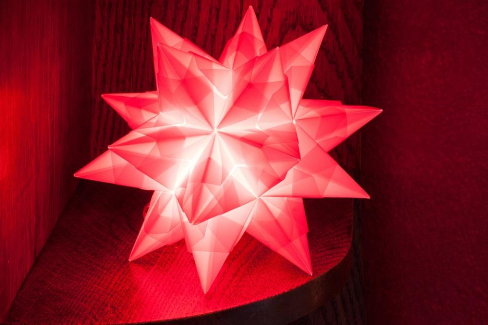 Poinsettia Symmetry Atmospheric Festive Shining Poinsettia Symmetry Atmospheric Festive Shining