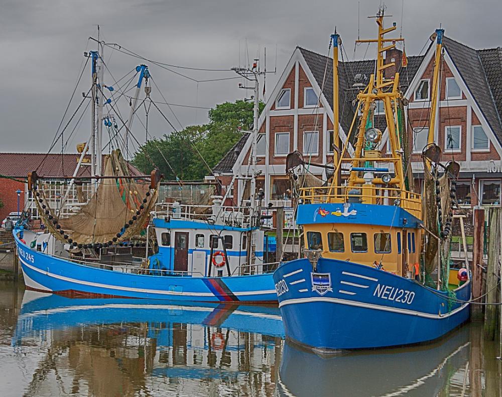 Port Boats East Frisia Lower Saxony Cutter Port Boats East Frisia Lower Saxony Cutter