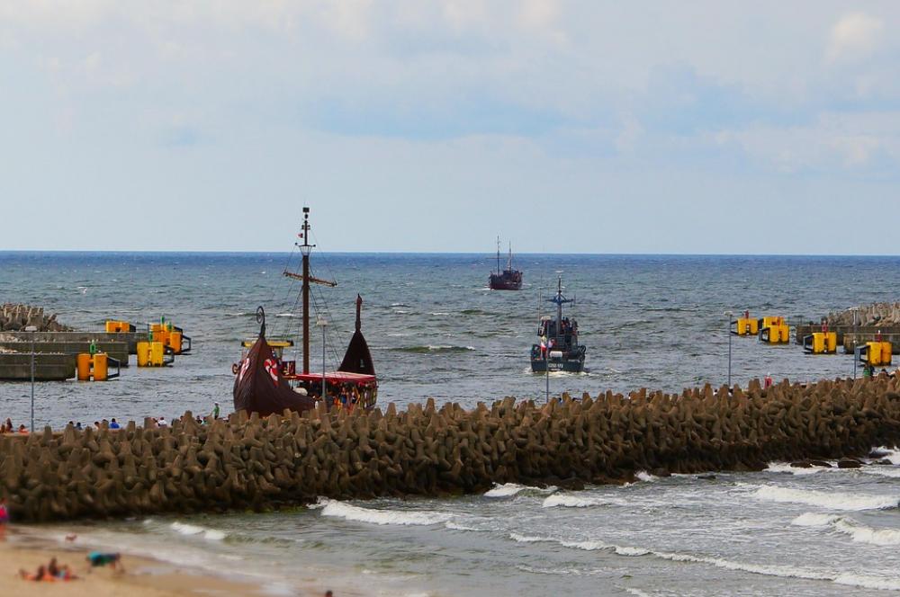 Port Kolobrzeg Kołobrzeg Baltic Sea Poland Sea Port Kolobrzeg Kołobrzeg Baltic Sea Poland Sea