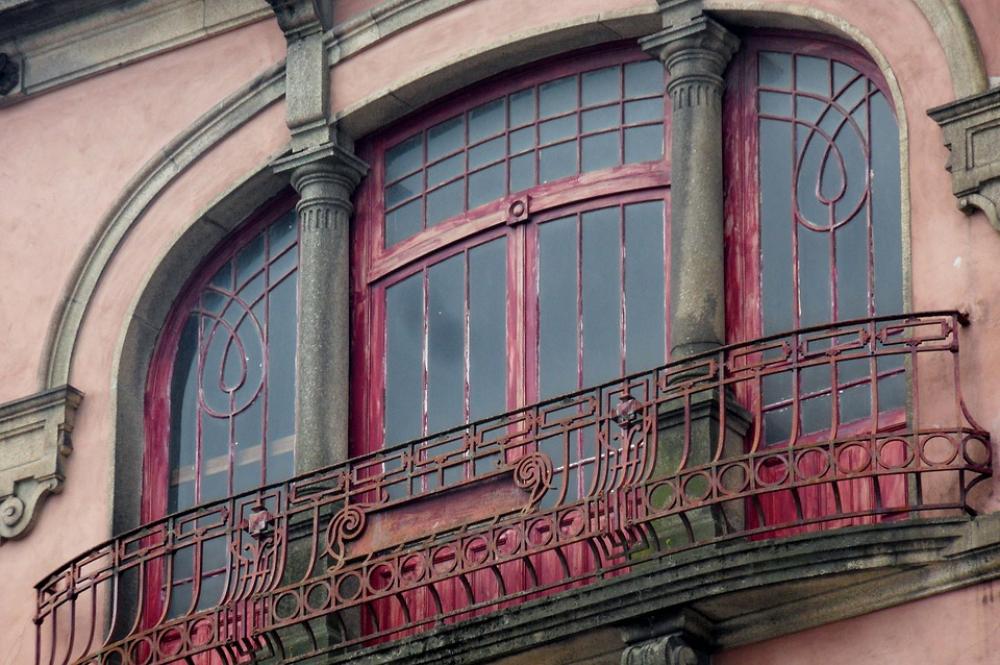 Porto Facade Window Balcony Portugal Porto Facade Window Balcony Portugal