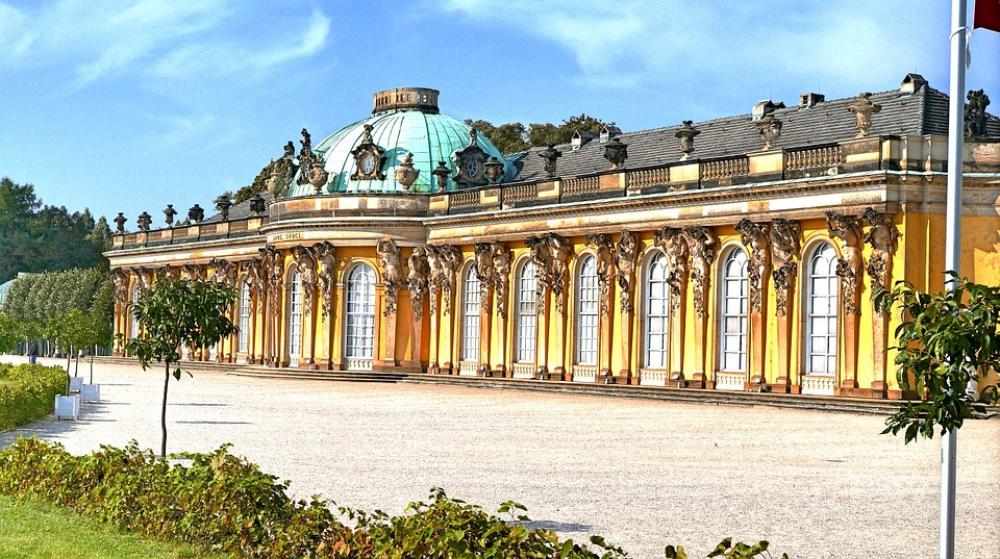 Potsdam Castle Hdr Palace Building Potsdam Castle Hdr Palace Building