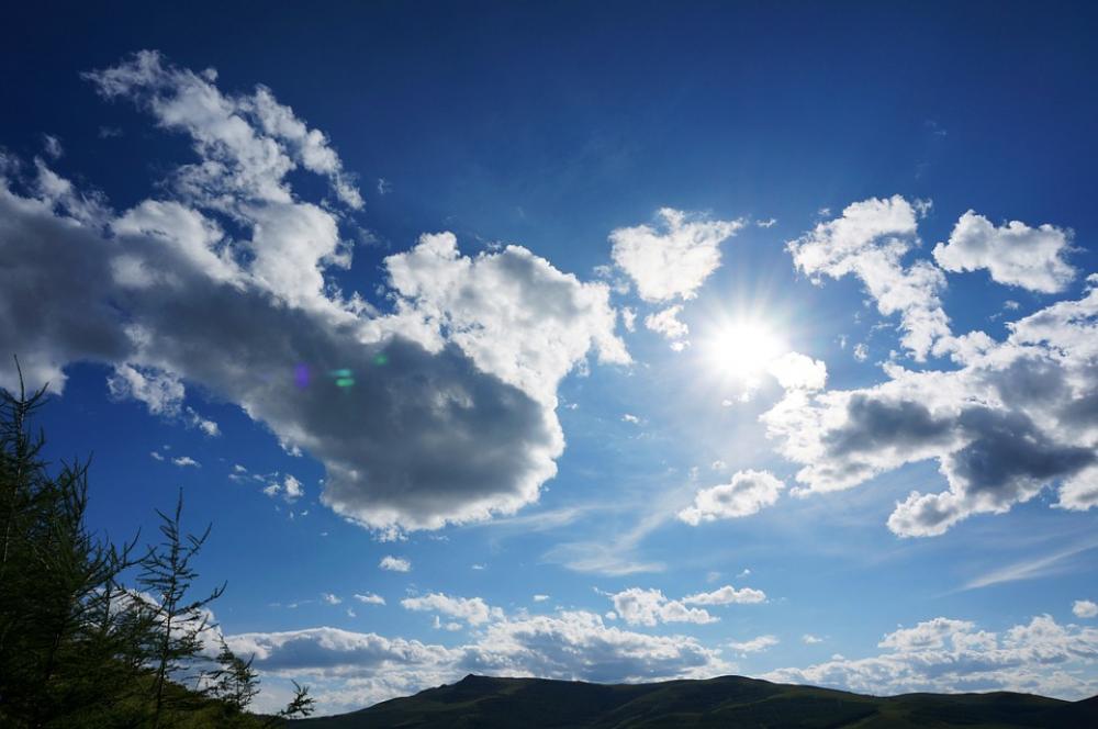 Prairie Blue Sky White Cloud Prairie Blue Sky White Cloud