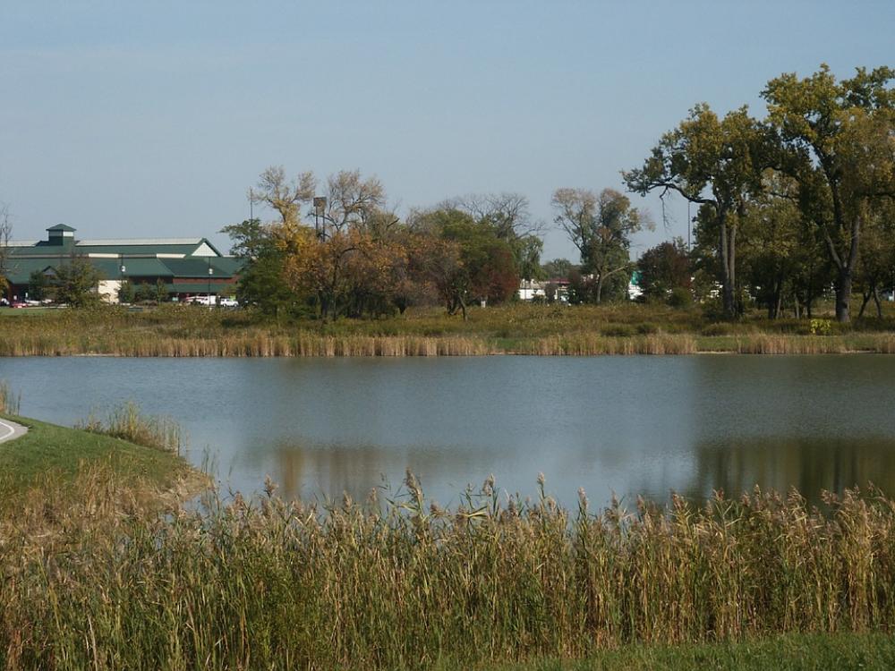 Private Country Club Pond Outdoors Nature Indiana Private Country Club Pond Outdoors Nature Indiana