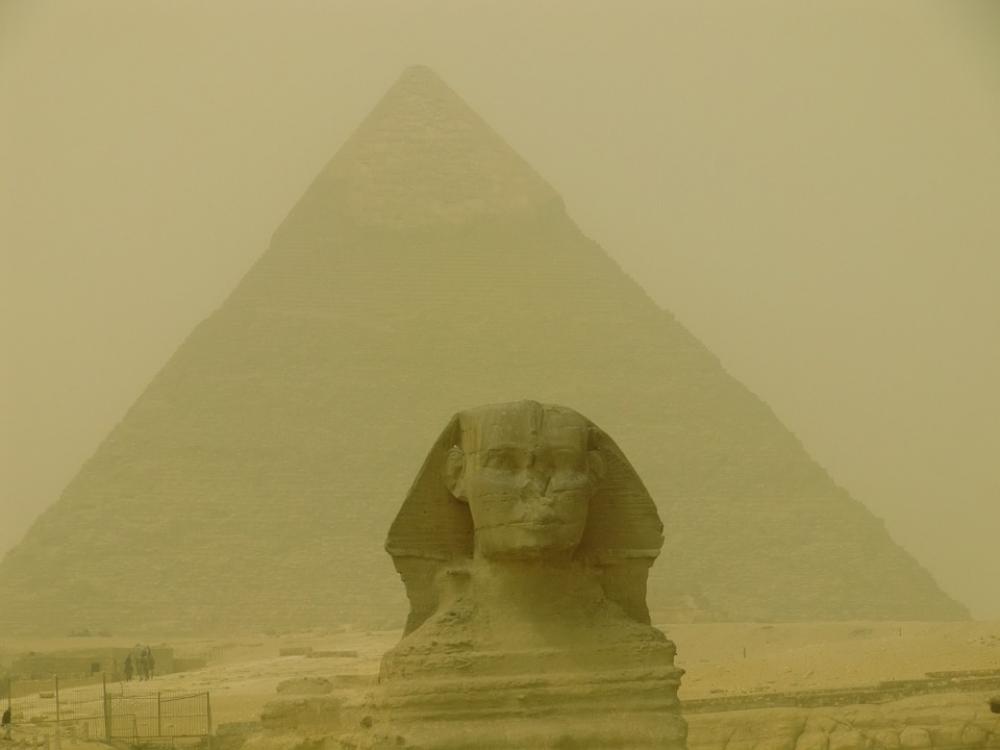 Pyramid Egypt Shinx Pyramid Egypt Shinx
