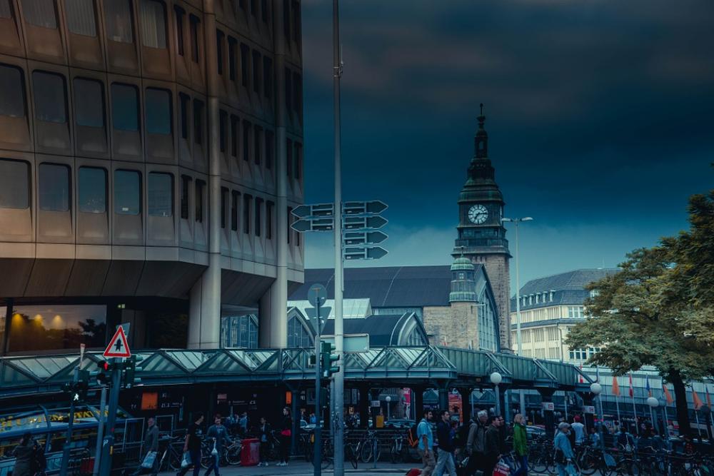 Railway Station Hanover Architecture City Tower Railway Station Hanover Architecture City Tower