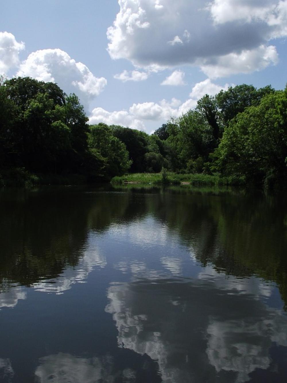 Reflection Clouds Sky Water Blue Nature Landscape Reflection Clouds Sky Water Blue Nature Landscape