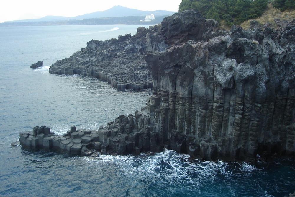 Republic Of Korea Jeju Sea Blue Nature Republic Of Korea Jeju Sea Blue Nature
