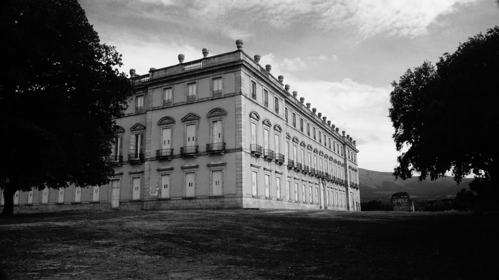 Riofrio Palace Facade Spain Segovia Building Riofrio Palace Facade Spain Segovia Building