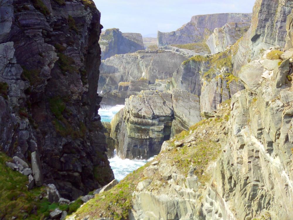 Rocks Sea Shoreline Landscape Irlanda Mizen Head Rocks Sea Shoreline Landscape Irlanda Mizen Head