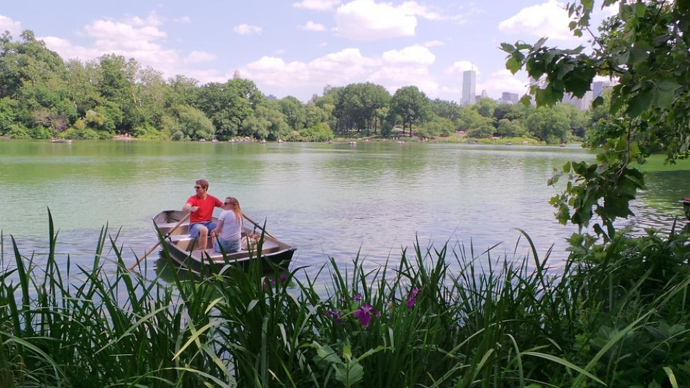 Romantic Boat Boating Park New York Romantic Boat Boating Park New York