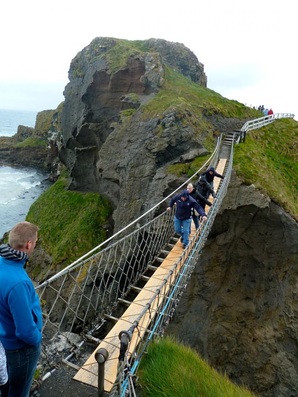 Rope Bridge Wind Bridge Outside Walkway Rope Bridge Wind Bridge Outside Walkway