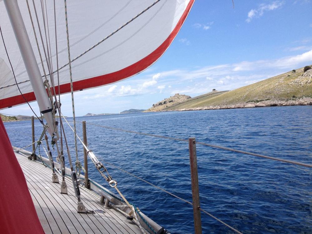 Sail Sailing Boat Spin Acker Croatia Sail Sailing Boat Spin Acker Croatia