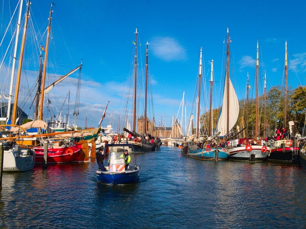 Sailing Boats Waterway Police Patrol Boat Sailing Boats Waterway Police Patrol Boat