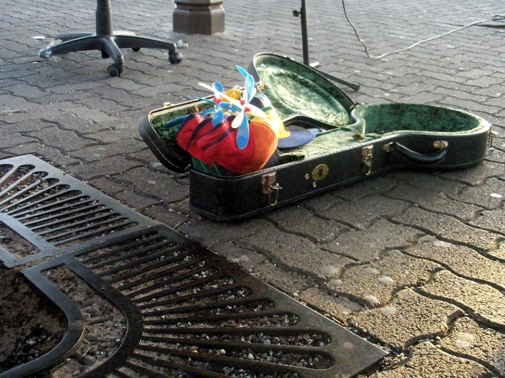 San Francisco Busking Busk Hat Helicopter Hat San Francisco Busking Busk Hat Helicopter Hat