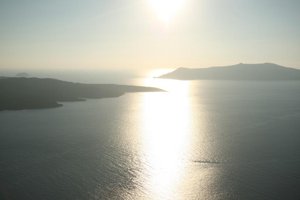 Santorini Sea Greece Cyclades The Coast Landscapes Santorini Sea Greece Cyclades The Coast Landscapes