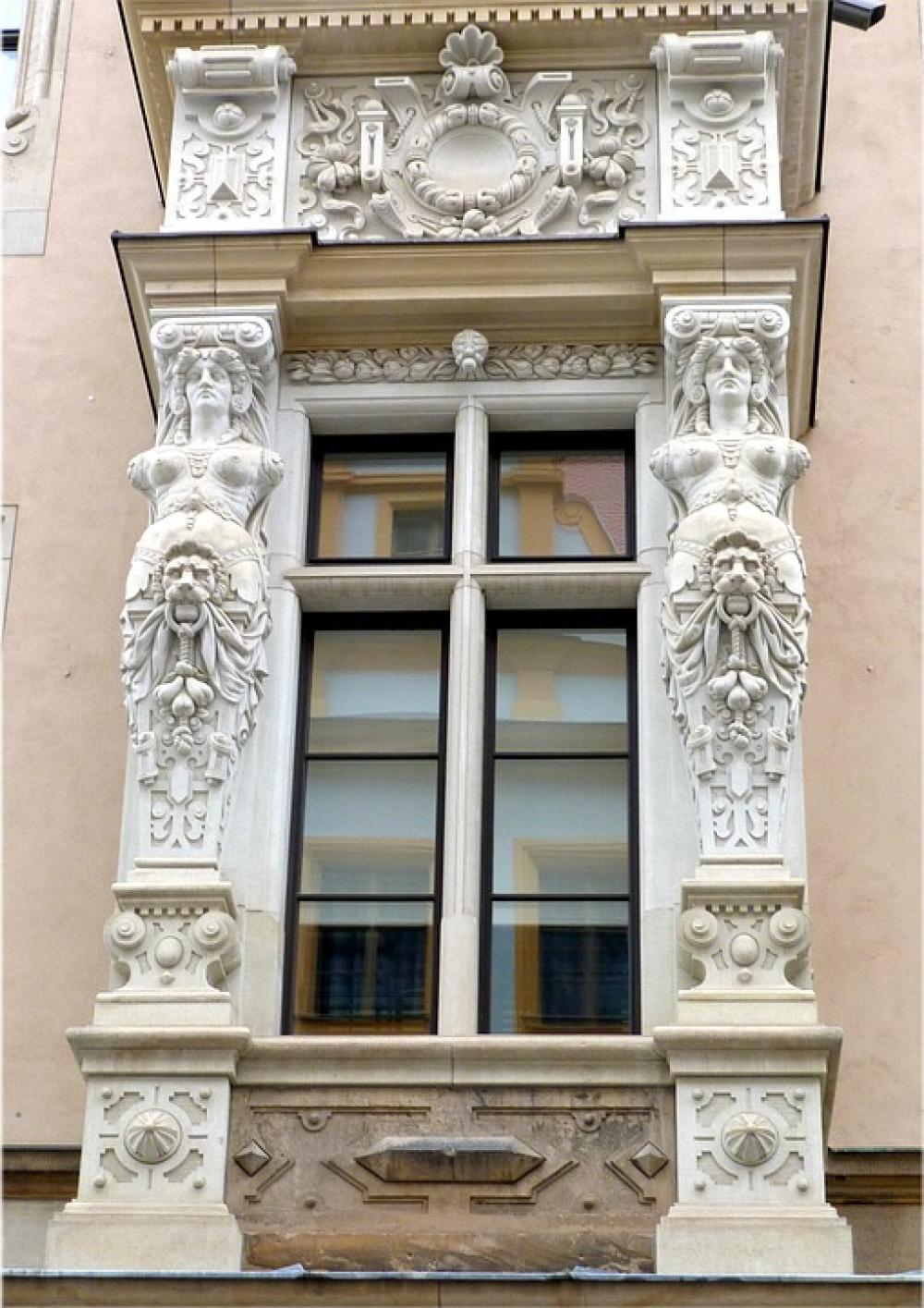 Saxony Dresden Window Ornaments Architecture Saxony Dresden Window Ornaments Architecture