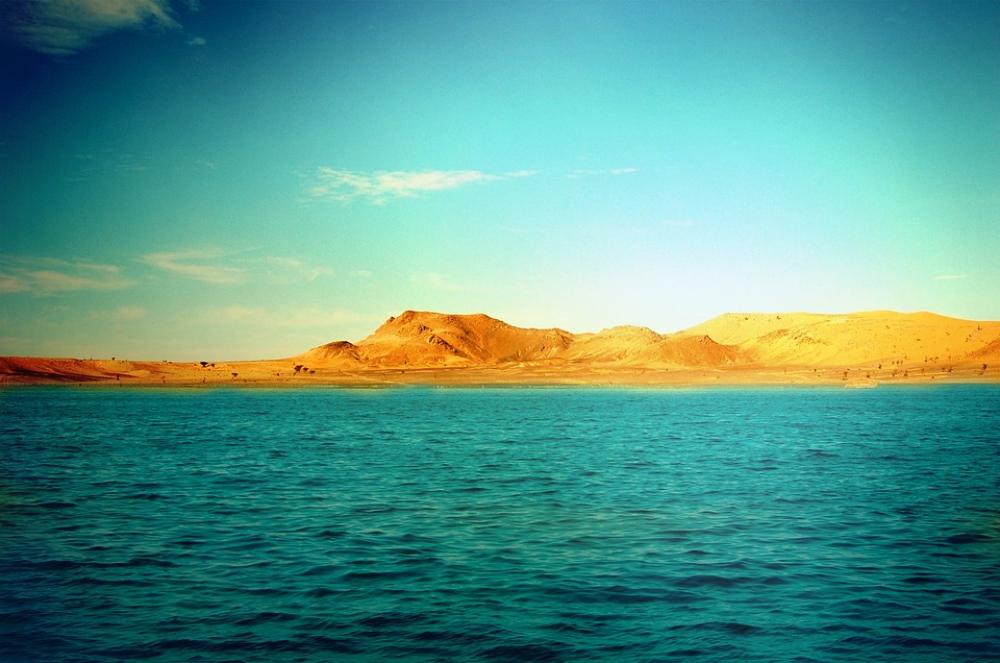 Sea Mountain Water Blue Light Sky Clouds Sea Mountain Water Blue Light Sky Clouds