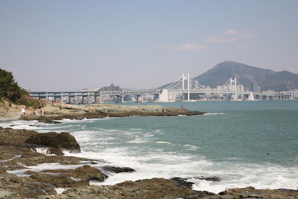 Sea Gwangalli Waves Sea Gwangalli Waves