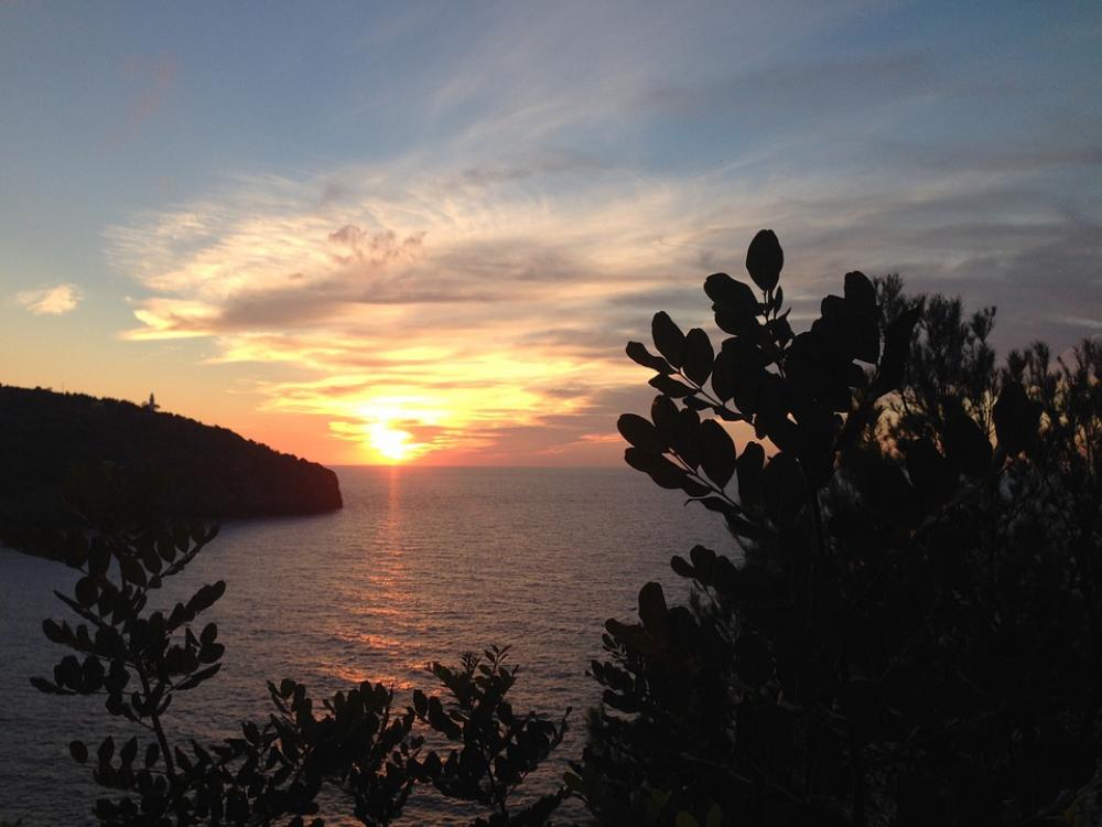 Sea Sun Clouds Coast Abendstimmung Landscape Sea Sun Clouds Coast Abendstimmung Landscape