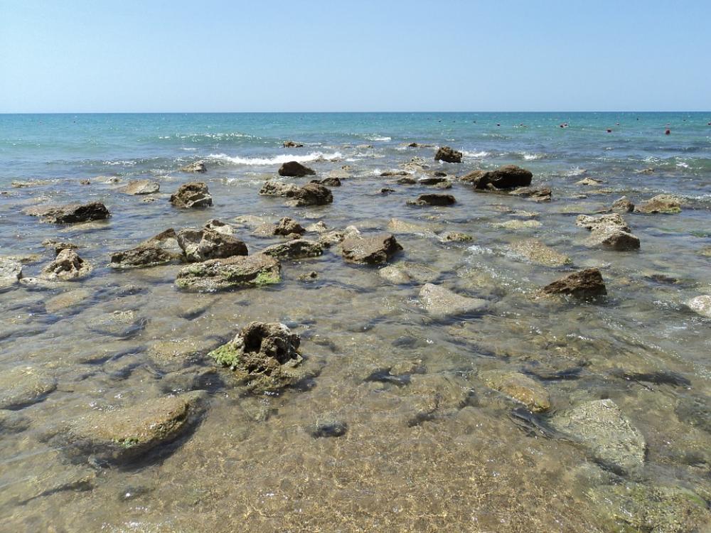 Sea Turkish Riviera Ocean Rock Stones Coast Bank Sea Turkish Riviera Ocean Rock Stones Coast Bank