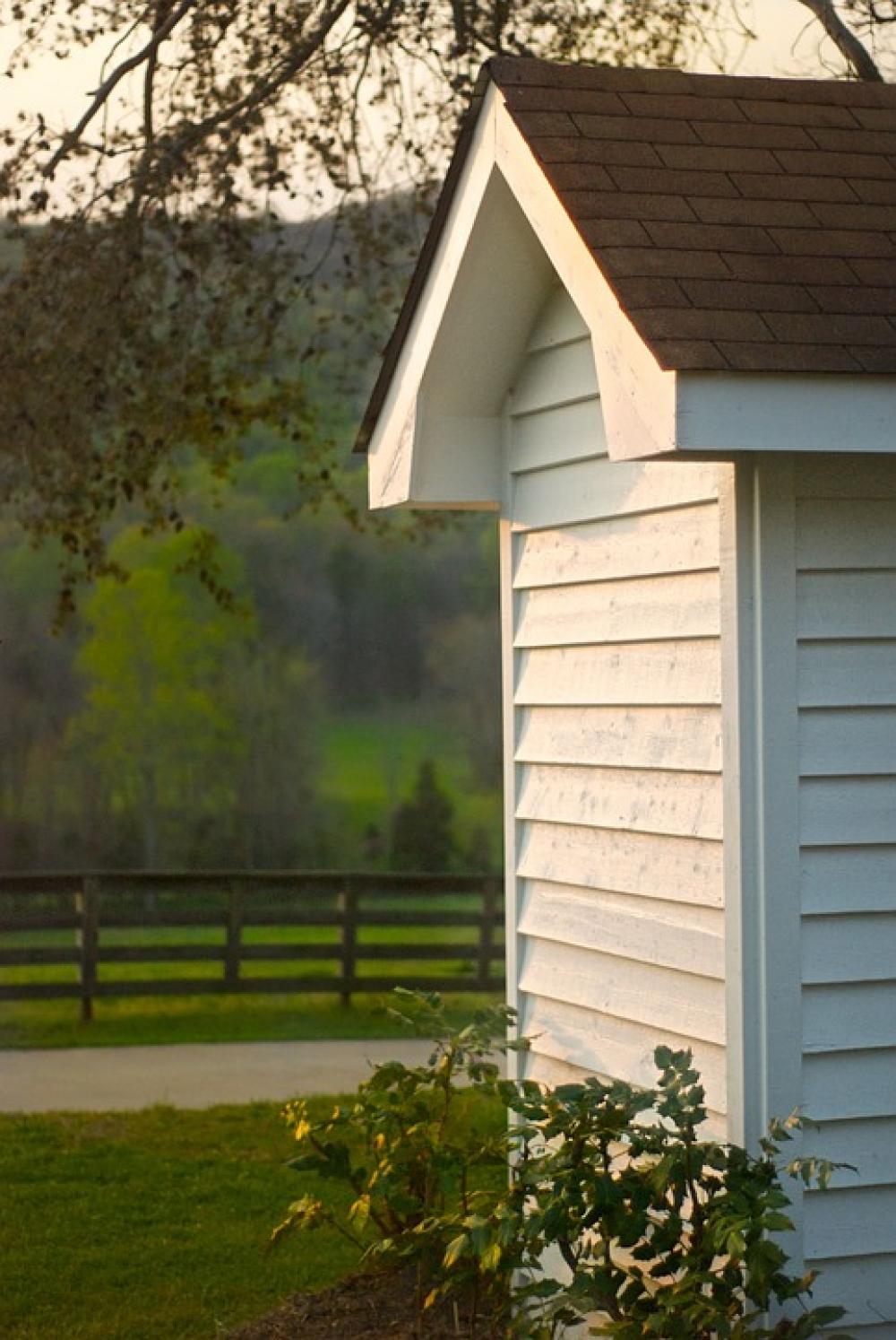 Shed White Hut Wood Building Barn Outside Shed White Hut Wood Building Barn Outside