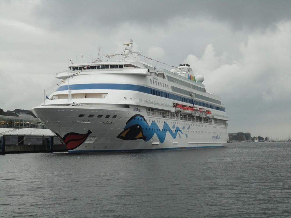 Ships Kiel Water Sky Blue Baltic Sea Cruise Ships Kiel Water Sky Blue Baltic Sea Cruise