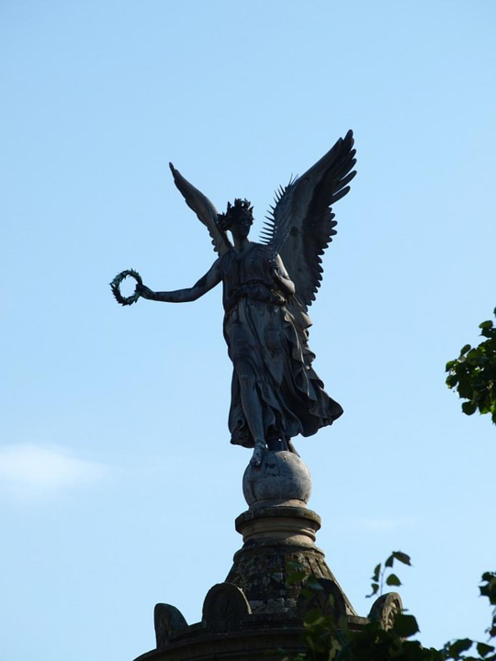 Siegburg Germany Siegessäule Angel Sky Siegburg Germany Siegessäule Angel Sky