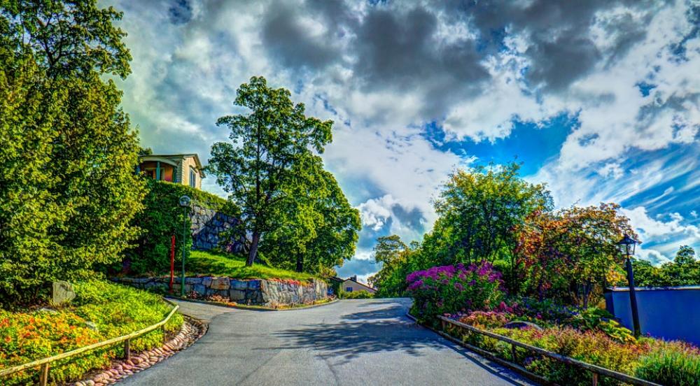 Skansen Road Sweden Scandinavia Stockholm Hdr Skansen Road Sweden Scandinavia Stockholm Hdr