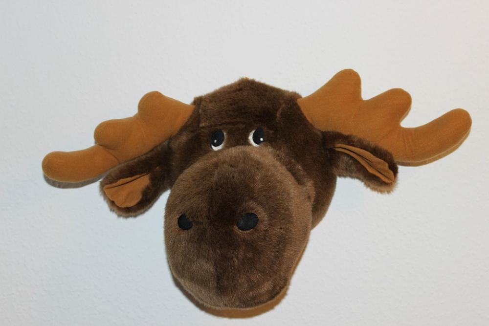 Soft Toy Moose Head Stuffed Animal Toys Teddy Bear Soft Toy Moose Head Stuffed Animal Toys Teddy Bear
