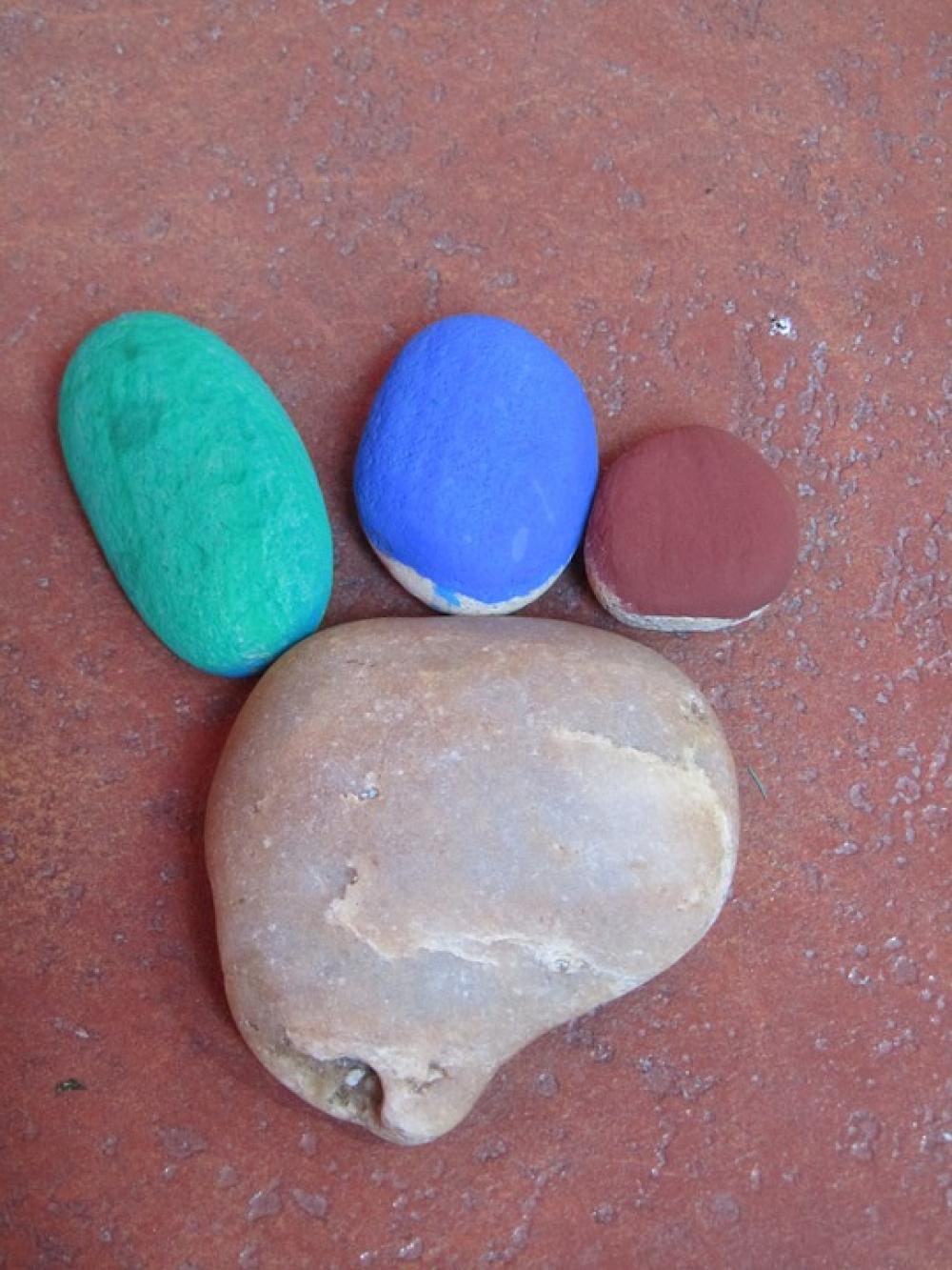 Soles Of The Feet Footprint Gravel Soles Of The Feet Footprint Gravel