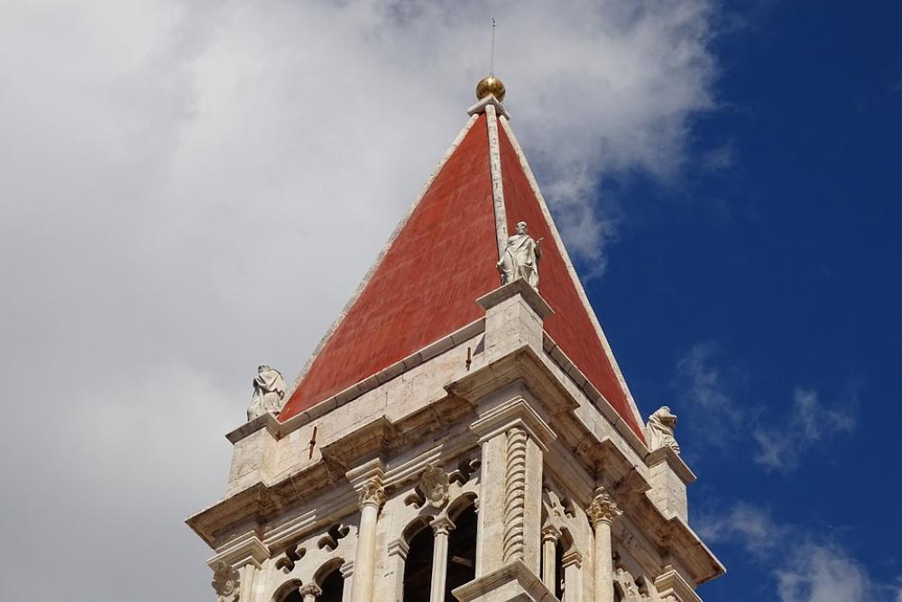 Spire Croatia Trogir Steeple Unesco Church Europe Spire Croatia Trogir Steeple Unesco Church Europe