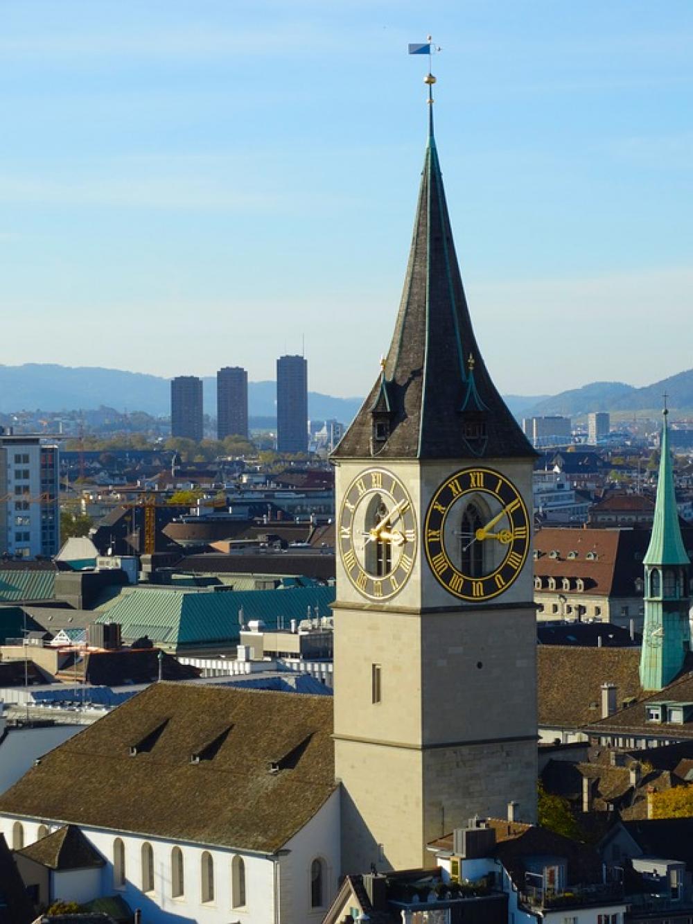 St Peter'S Church Church Zurich Switzerland St Peter'S Church Church Zurich Switzerland