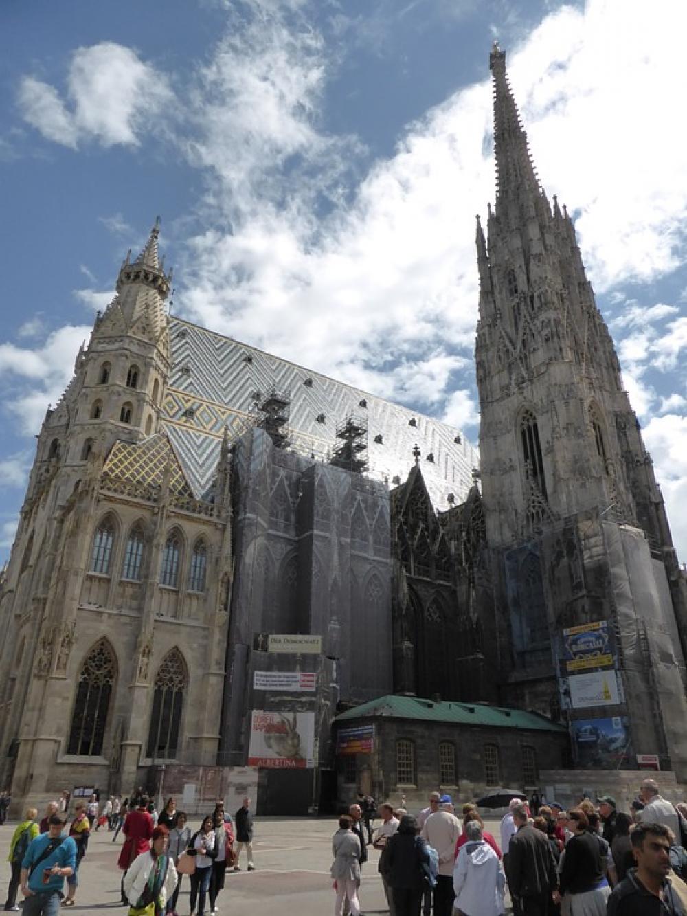 St Stephen'S Cathedral Vienna Austria Downtown St Stephen'S Cathedral Vienna Austria Downtown