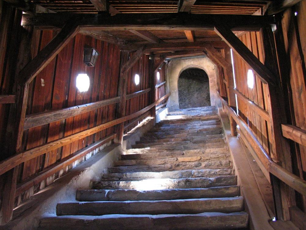 Stairs Staircase Emergence Castle Wachau Dürnstein Stairs Staircase Emergence Castle Wachau Dürnstein