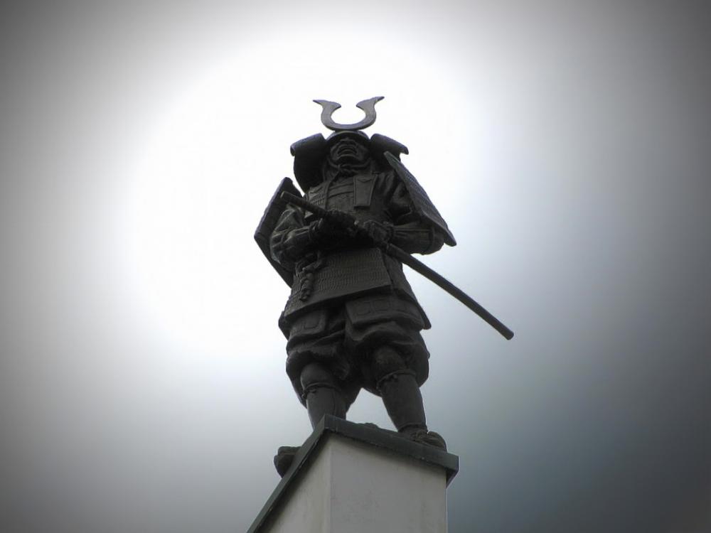 Statue Sculpture Warrior Brno Silhouette Cloudy Statue Sculpture Warrior Brno Silhouette Cloudy