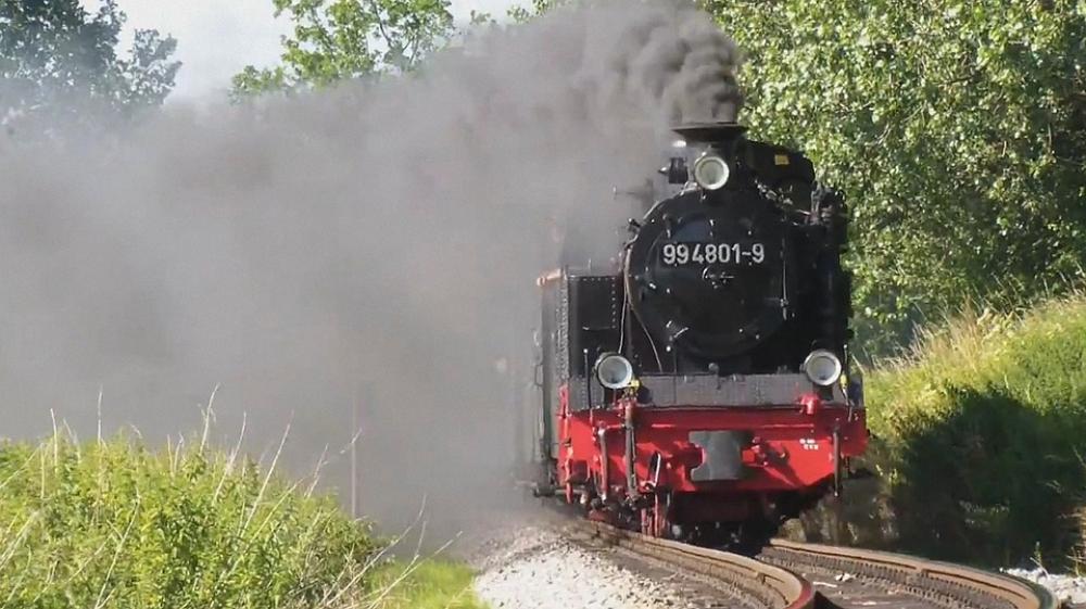 Steam Locomotive Rasender Roland Rügen Small Ground Steam Locomotive Rasender Roland Rügen Small Ground