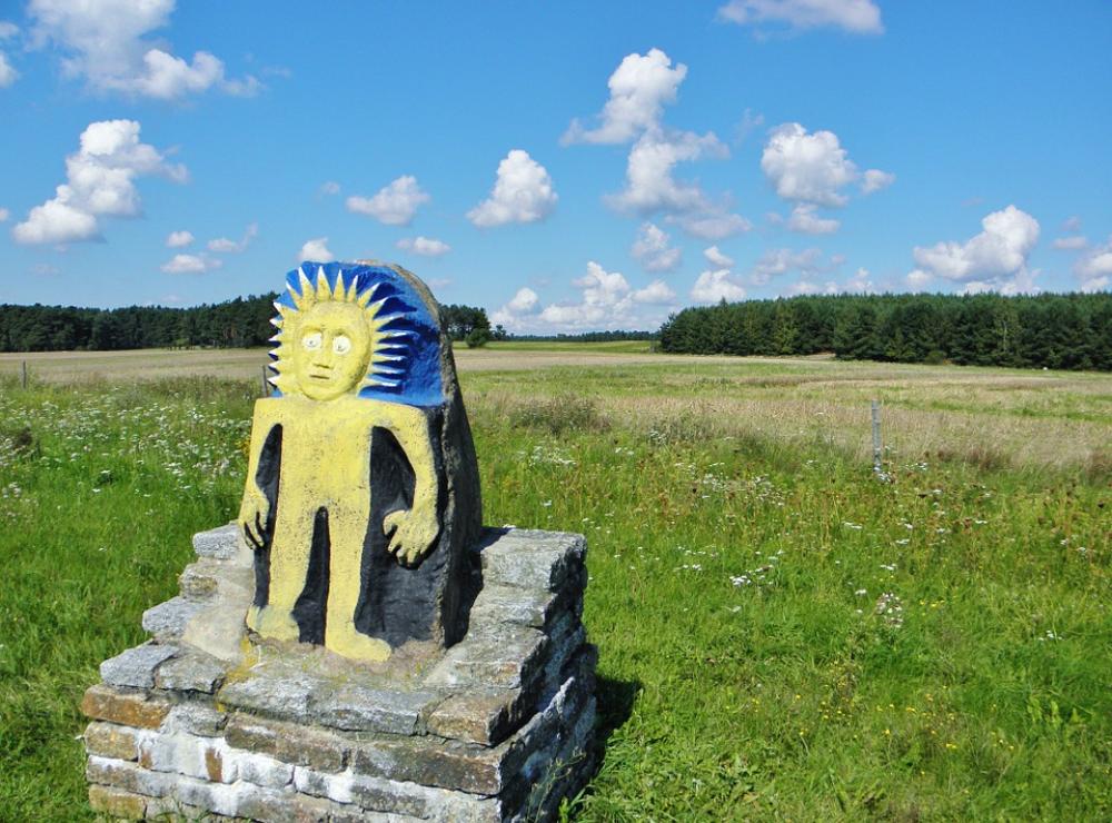 Stone Figure Sun Rock Destination Landscape Stone Figure Sun Rock Destination Landscape