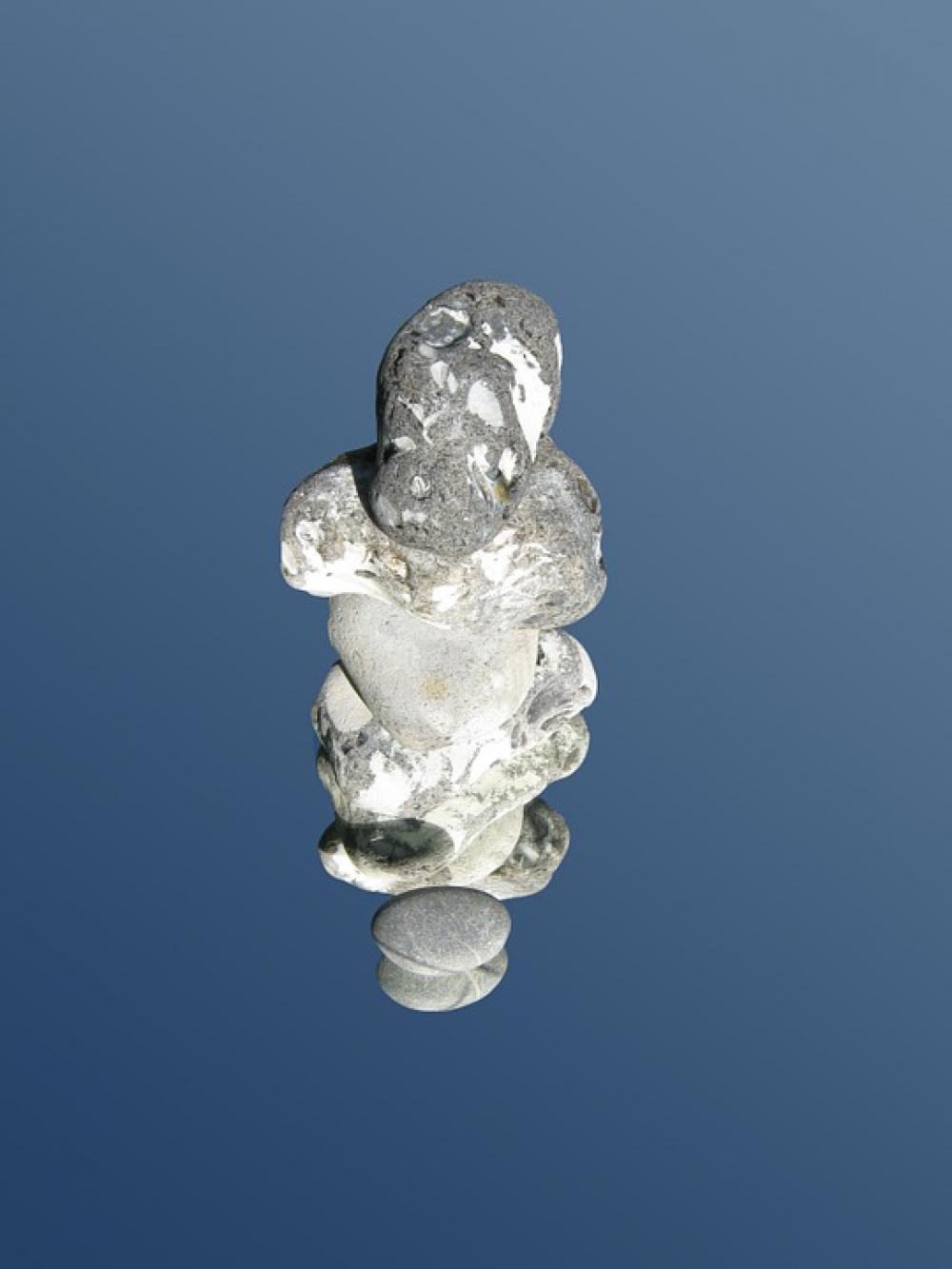 Stones Baltic Sea Stacked Tower Balance Isolated Stones Baltic Sea Stacked Tower Balance Isolated