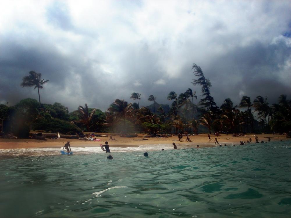 Stormy Storm Clouds Beach Surf Sea Wind Tropical Stormy Storm Clouds Beach Surf Sea Wind Tropical