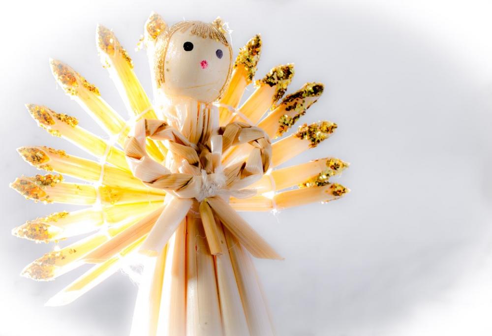 Straw Ornament Christmas Holiday Love Straw Ornament Christmas Holiday Love