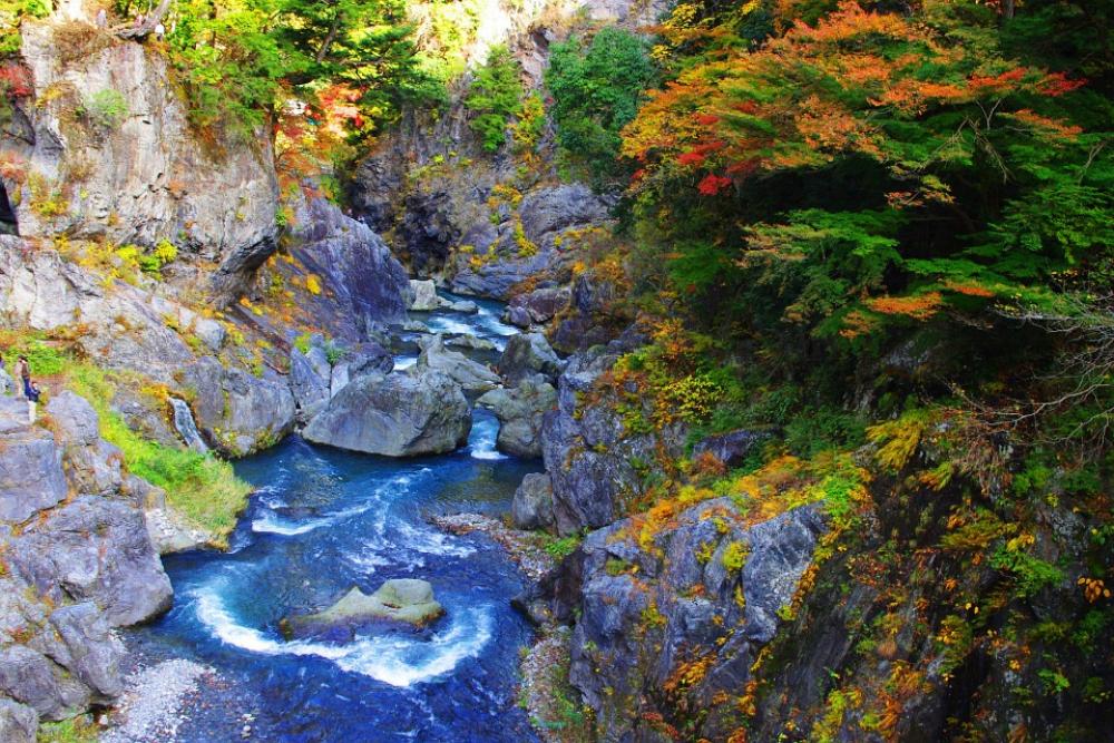 Stream Gorge Japan Nature Water Stream Gorge Japan Nature Water