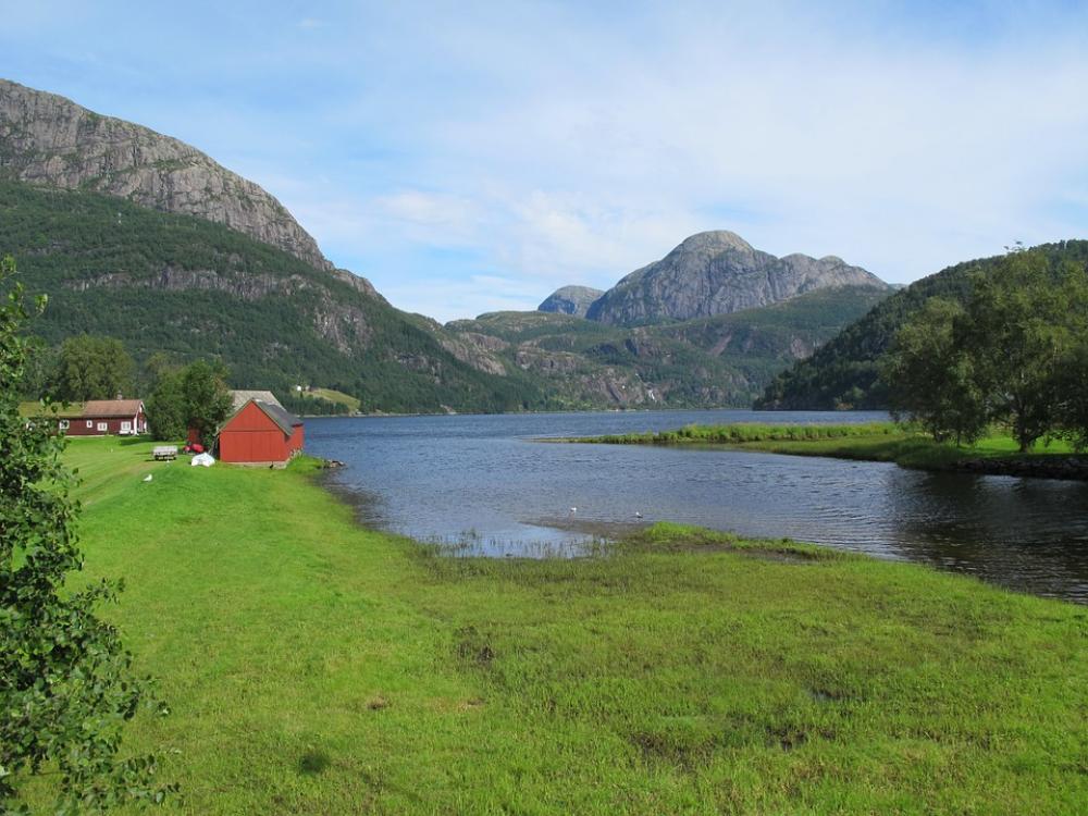 Sunnfjord Dale Norway Mountain Fjord The Mountain Sunnfjord Dale Norway Mountain Fjord The Mountain