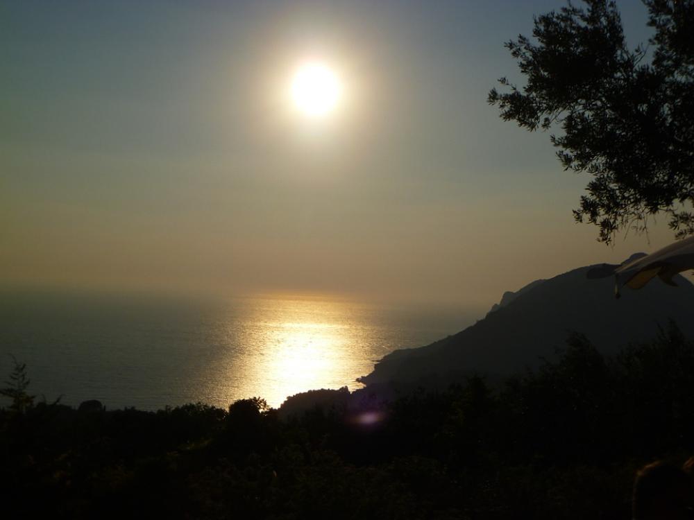 Sunset Emperors Throne Corfu Sunset Emperors Throne Corfu