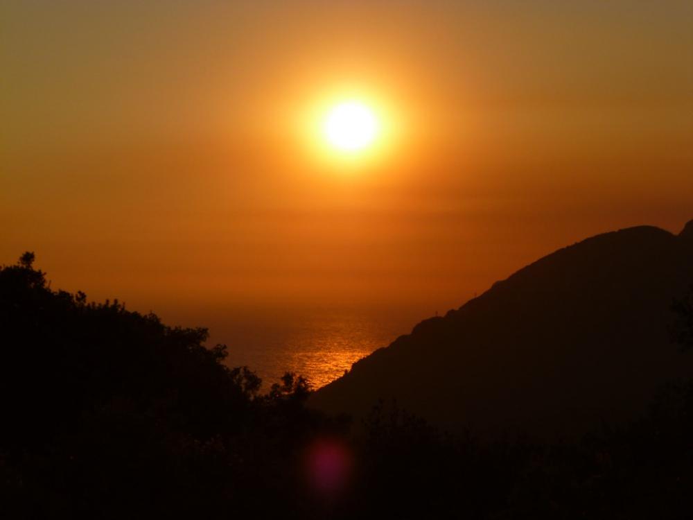 Sunset Emperors Throne Corfu Sunset Emperors Throne Corfu